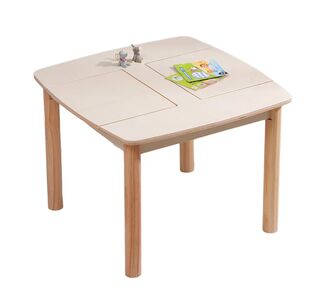 ΤΡΑΠΕΖΑΚΙ ΠΑΙΔΙΚΟ ΜΕ ΑΠΟΘ.ΧΩΡΟΥΣ RICKI HM18339.01 MDF & ΣΥΜΗΔΑ ΣΕ ΦΥΣΙΚΟ 65x65x47Υεκ |  Παιδικά έπιπλα στο espiti