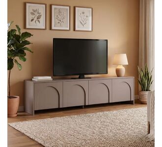 Έπιπλο τηλεόρασης Aurelia Megapap χρώμα μόκα 180x32x45εκ. |  Έπιπλα τηλεόρασης στο espiti