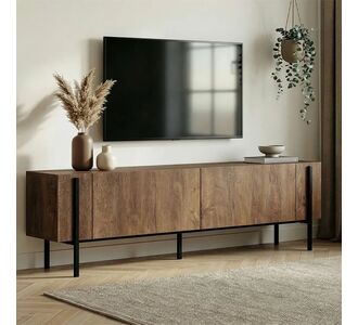 Έπιπλο τηλεόρασης Nexus Megapap χρώμα καρυδί 180x30x45,5εκ. |  Έπιπλα τηλεόρασης στο espiti
