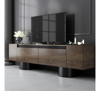 Έπιπλο τηλεόρασης Haven Megapap χρώμα καρυδί 180x30x50εκ. |  Έπιπλα τηλεόρασης στο espiti