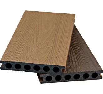 DECK-WPC ΔΑΠΕΔΟΥ PREMIUM 23/140mm WOOD/TEAK 640150 NewPlan - NewPlan |  Deck - Wpc  στο espiti