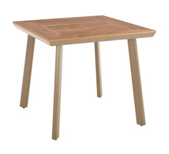 ΤΡΑΠΕΖΙ ΑΛΟΥΜΙΝΙΟΥ ΤΕΤΡΑΓΩΝΟ TABER HM5563.04 ΚΑΠΟΥΤΣΙΝΟ-ΕΠΙΦΑΝΕΙΑ POLYWOOD 80x80x73Υ |  Τραπέζια κήπου στο espiti