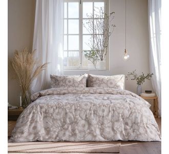 Beauty Home Σετ Πάπλωμα υπέρδιπλο Moments Αrt 12568 220x240 Μπεζ       |  Παπλώματα Υπέρδιπλα στο espiti