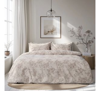 Beauty Home Σετ σεντόνια King size Moments Art 12570 270x260 Μπεζ       |  Σεντόνια Υπέρδιπλα / King Size στο espiti