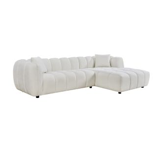 ΚΑΝΑΠΕΣ ΓΩΝΙΑ (ΔΕΞΙΑ) LYKKE HM3326.02R ΕΚΡΟΥ ΥΦΑΣΜΑ 280x89-165(η γωνία)x70Υεκ |  Καναπέδες γωνιακοί στο espiti