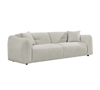 ΚΑΝΑΠΕΣ 3-ΘΕΣΙΟΣ JUNOA HM3333.02 ΕΚΡΟΥ ΥΦΑΣΜΑ 228x89x74Υεκ |  Καναπέδες γωνιακοί στο espiti