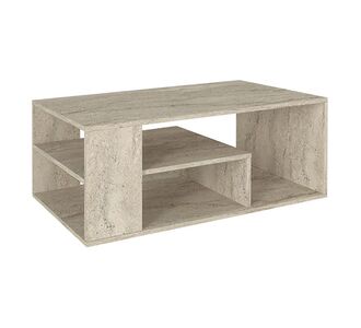 Τραπεζάκι σαλονιού Abdera Megapap χρώμα travertine 110x60x42εκ. |  Τραπεζάκια σαλονιού στο espiti