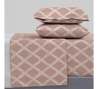 Σεντόνια King Size (ΣΕΤ) 2Χ(2,60Χ2,80)+2Χ(52Χ72) Lucia Chocolat Astron Italy |  Astron στο espiti