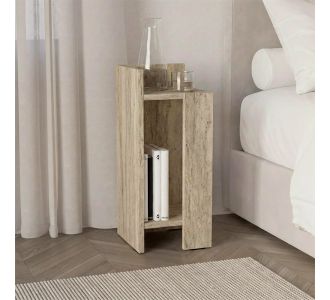 Κομοδίνο Elos Megapap αριστερό χρώμα travertine 25x27x60εκ. |  Κομοδίνα στο espiti