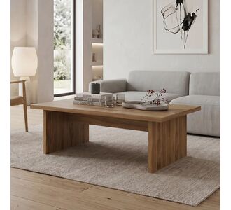 Τραπεζάκι σαλονιού Loana Megapap χρώμα καρυδί Ud 120x70x40εκ. |  Τραπεζάκια σαλονιού στο espiti
