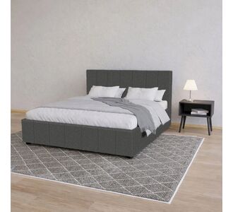 Κρεβάτι Billy Γκρι Μπουκλέ 160x200cm AlphaB2B |  Κρεβάτια στο espiti