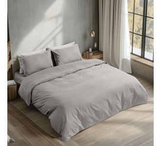 Beauty Home Παπλωματοθήκη μονή Prime Art 1230 170x250 Γκρι       |  Παπλωματοθήκες Μονές στο espiti