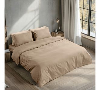 Beauty Home Παπλωματοθήκη μονή Prime Art 1230 170x250 Μπεζ       |  Παπλωματοθήκες Μονές στο espiti