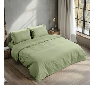 Beauty Home Σεντόνι διπλό με λάστιχο Prime Art 1230 145x200+35 Λαδί       |  Σεντόνια Υπέρδιπλα / King Size στο espiti