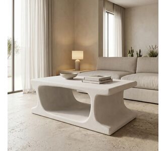 Τραπέζι σαλονιού Nafel pakoworld mdf λευκό 120x60x45εκ |  Τραπεζάκια σαλονιού στο espiti