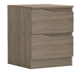 Κομοδίνο Verena pakoworld sonoma 40x40x50εκ |  Κομοδίνα στο espiti