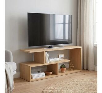 Έπιπλο τηλεόρασης Forever Megapap χρώμα φυσικό οξιάς 100x30x40cm. |  Έπιπλα τηλεόρασης στο espiti