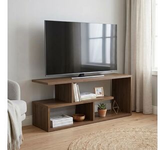 Έπιπλο τηλεόρασης Forever Megapap χρώμα καρυδί 100x30x40cm. |  Έπιπλα τηλεόρασης στο espiti