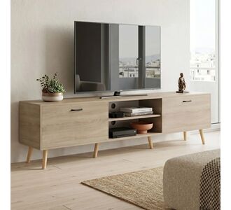 Έπιπλο τηλεόρασης Gorna pakoworld sonoma 180x35x48.6εκ |  Έπιπλα τηλεόρασης στο espiti