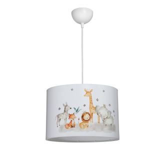 Παιδικό φωτιστικό οροφής Tots pakoworld led E27 πολύχρωμο PVC Φ30x20εκ |  Οροφής στο espiti
