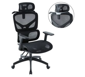 ΚΑΡΕΚΛΑ ΓΡΑΦΕΙΟΥ APEX HM1227.01 ΜΑΥΡO MESH & PP 68x68x120-130Υεκ |  Καρέκλες γραφείου στο espiti