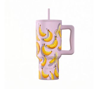 ESTIA ΘΕΡΜΟΣ STRAW TUMBLER XL SAVE THE AEGEAN 900ml BANANA MOOD - 01-41601 Estia |  Θερμός & Αξεσουάρ στο espiti