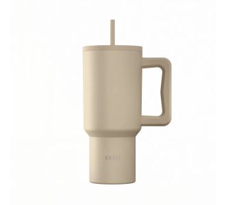 ESTIA ΘΕΡΜΟΣ STRAW TUMBLER XL SAVE THE AEGEAN 900ml DUNE - 01-41489 Estia |  Θερμός & Αξεσουάρ στο espiti