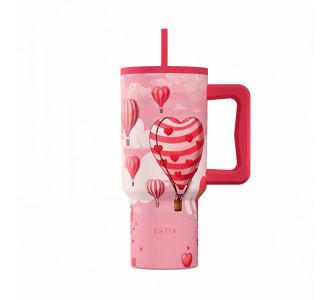 ESTIA ΘΕΡΜΟΣ STRAW TUMBLER XL SAVE THE AEGEAN 900ml LOVE ASCEND - 01-41533 Estia |  Θερμός & Αξεσουάρ στο espiti