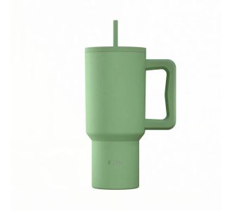 ESTIA ΘΕΡΜΟΣ STRAW TUMBLER XL SAVE THE AEGEAN 900ml PINE - 01-41502 Estia |  Θερμός & Αξεσουάρ στο espiti