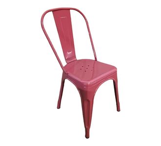Καρέκλα Utopia pakoworld μέταλλο terracotta 44x44x85εκ |  Καρέκλες στο espiti