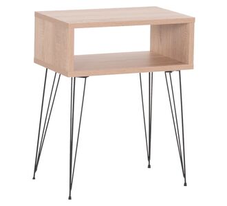 ΚΟΜΟΔΙΝΟ TODD HM18184.03 ΜΕΛΑΜΙΝΗ SONAMA ΞΥΛΟΥ-ΜΕΤΑΛ.ΜΑΥΡΑ ΠΟΔΙΑ 46x30x59Υεκ. |  Κομοδίνα στο espiti