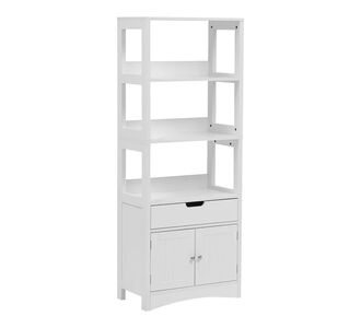 Ντουλάπι-στήλη Sejo pakoworld mdf λευκό 60x32.5x154εκ |  Σετ Μπάνιου στο espiti