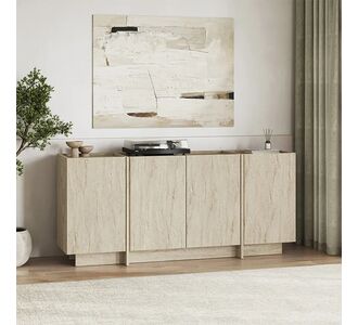 Μπουφές Dorma Megapap χρώμα travertine 180x45x80,2εκ. |  Μπουφέδες στο espiti