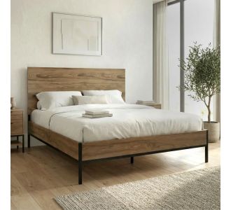 Κρεβάτι Mars Megapap χρώμα καρυδί Ud 160x200εκ. |  Κρεβάτια στο espiti