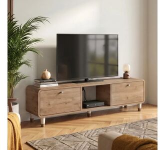 Έπιπλο τηλεόρασης Doro Megapap χρώμα sepet oak 150x34x41εκ. |  Έπιπλα τηλεόρασης στο espiti