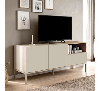 Έπιπλο τηλεόρασης Cailin Megapap χρώμα sandstone - sepet oak 140x41,8x55εκ. |  Έπιπλα τηλεόρασης στο espiti