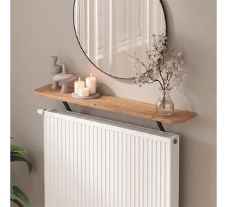 Ραφιέρα τοίχου Barca Megapap χρώμα pine oak 91x17,5x20,4εκ. |  Οργάνωση σπιτιού - μικροέπιπλα στο espiti