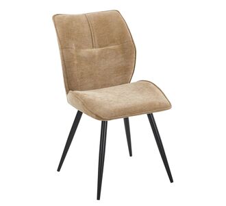 ΚΑΡΕΚΛΑ ΤΡΑΠΕΖΑΡΙΑΣ GAFF HM18425.03 TAUPE ΥΦΑΣΜΑ-ΜΕΤΑΛ.ΜΑΥΡΑ ΠΟΔΙΑ 50x67x89Υεκ |  Καρέκλες στο espiti