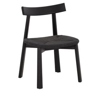 KΑΡΕΚΛΑ ΤΡΑΠΕΖΑΡΙΑΣ OSORIO HM18335.02 RUBBERWOOD & ΣΧΟΙΝΙ ΣΕ ΜΑΥΡΟ 51x55x74Υεκ |  Καρέκλες στο espiti