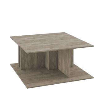 Τραπεζάκι Σαλονιού ArteLibre ΑΡΙΑΔΝΗ Raw Endgrain Oak/K105 90x90x43cm 14200013 ArteLibre |  Τραπεζάκια σαλονιού στο espiti