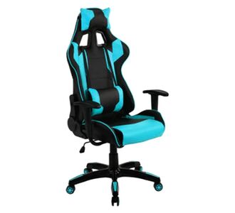 Πολυθρόνα Γραφείου ArteLibre Gaming ΚΥΛΛΗΝΗ Μπλε/Μαύρο PVC 66x67x127-135cm 14240002 ArteLibre |  Καρέκλες γραφείου στο espiti