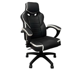 Καρέκλα Γραφείου ArteLibre Gaming ΚΛΕΟΝΙΚΗ Μαύρο/Λευκό 65x72x118-126cm 14240016 ArteLibre |  Καρέκλες γραφείου στο espiti