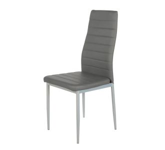 Καρέκλα ArteLibre ROSE Σκούρο Γκρι PVC 53x39x96cm 14320016 ArteLibre |  Καρέκλες στο espiti