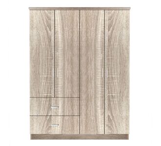 Ντουλάπα ArteLibre HOYA WAX Φυσικό Μοριοσανίδα 119x42x181cm 14370022 ArteLibre |  Ντουλάπες ρούχων στο espiti