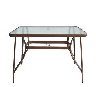 Τραπέζι Μεταλλικό ArteLibre SUN Καφέ 150x90x70cm 14450034 ArteLibre |  Τραπέζια κήπου στο espiti