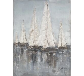  Πίνακας ArteLibre "Ιστιοφόρα" Καμβάς 80x80cm 14670033 ArteLibre |  Πίνακες στο espiti
