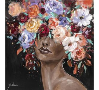  Πίνακας ArteLibre "Γυναικεία Φιγούρα" Καμβάς 80x80cm 14670083 ArteLibre |  Πίνακες στο espiti