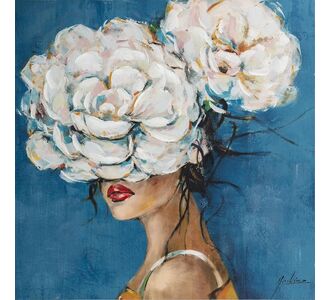  Πίνακας ArteLibre "Γυναικεία Φιγούρα" Καμβάς 90x90cm 14670085 ArteLibre |  Πίνακες στο espiti