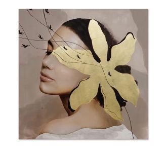 Πίνακας ArteLibre "Γυναικεία Φιγούρα" Καμβάς 80x80x3cm 14690031 ArteLibre |  Πίνακες στο espiti