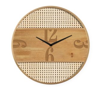 Ρολόι Τοίχου ArteLibre Φυσικό Μέταλλο/MDF 50x50x3.5cm 14700005 ArteLibre |  Ρολόγια στο espiti